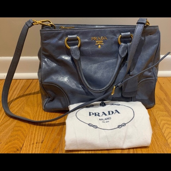Prada Handbags - 💜FINAL PRICE💜PRADA Vitello Shine Two-Way Satchel